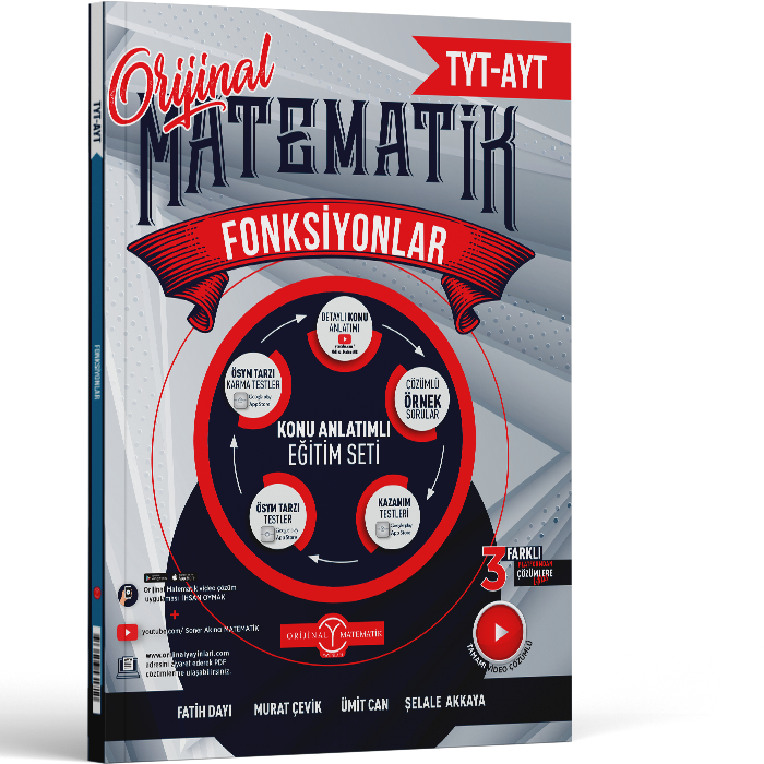 ORİJİNAL YKS TYT AYT KA.SB. FONKSİYONLAR  - 25-26